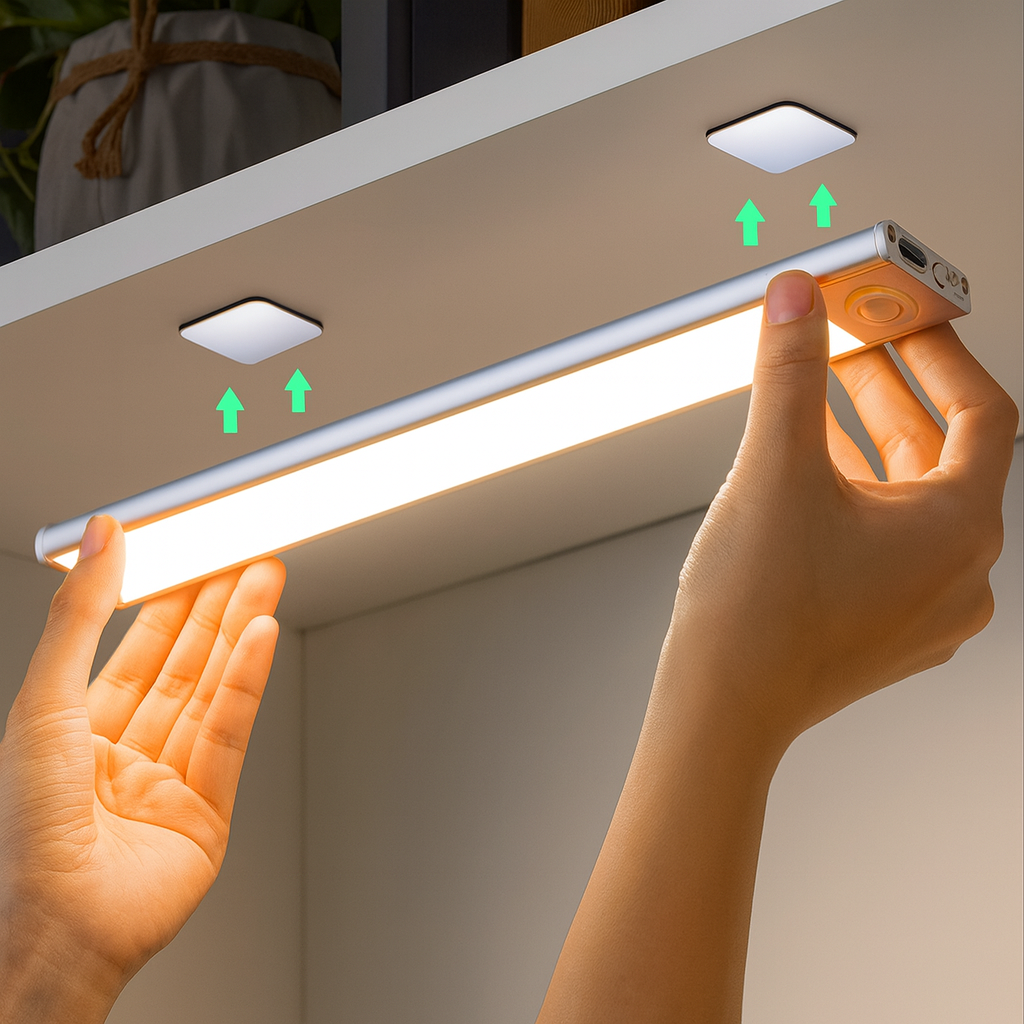LumiSense™ Rechargeable Motion Sensor Light (Pack of 2)